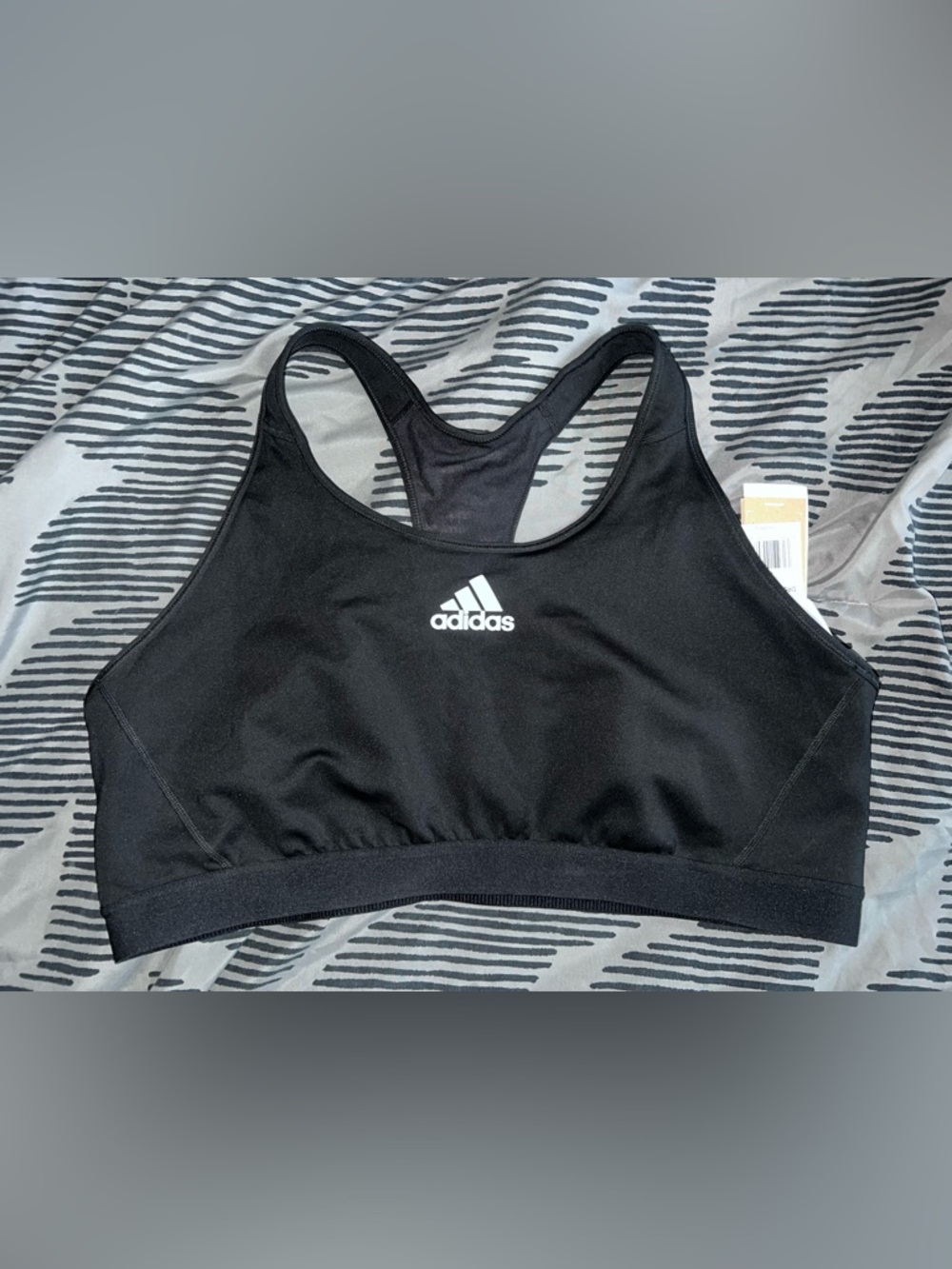 adidas Training Performance Plus Size Bra 3X NWT